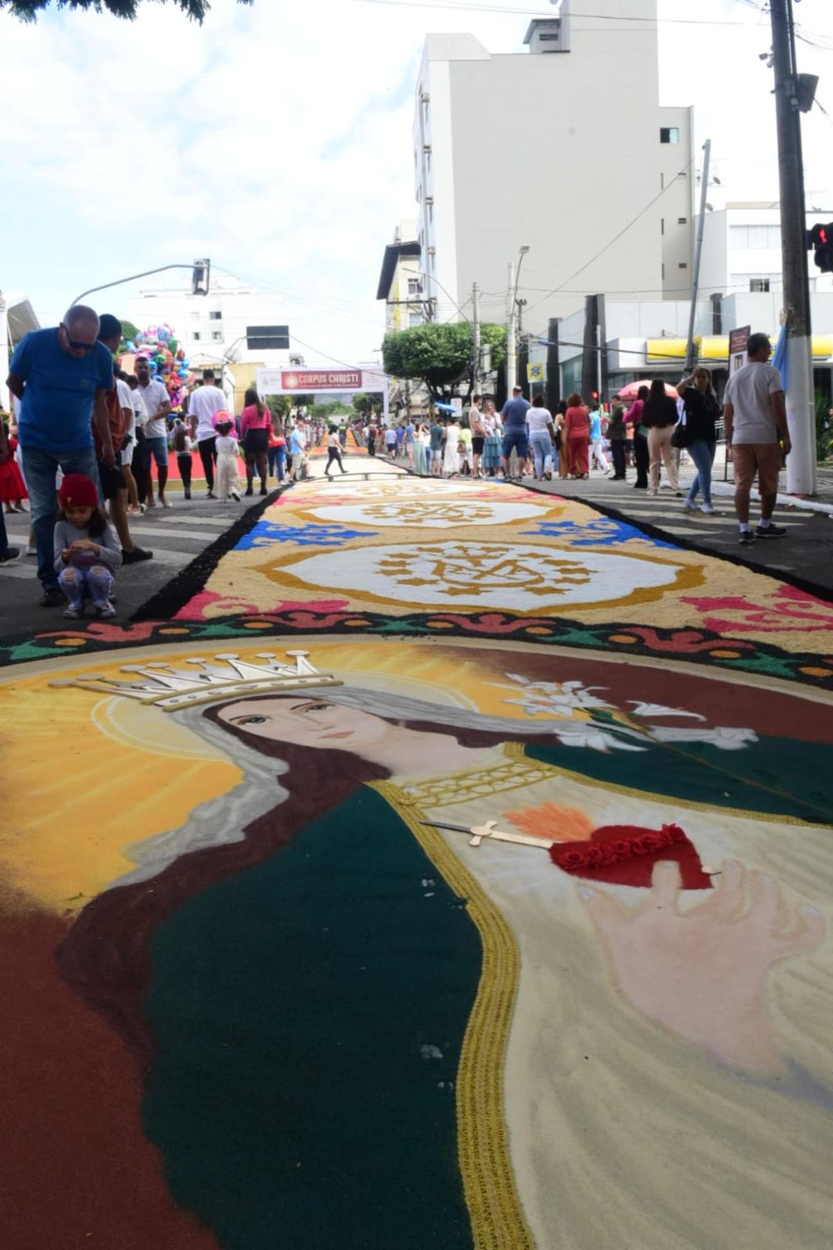Festa de Corpus Christi, em Castelo, Sul do ES por Carlos Alberto Silva