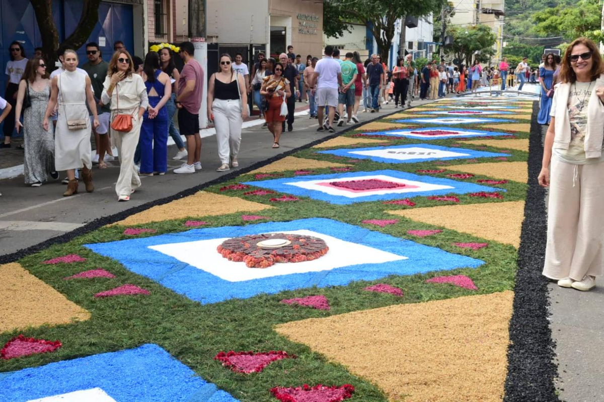 Festa de Corpus Christi, em Castelo, Sul do ES por Carlos Alberto Silva
