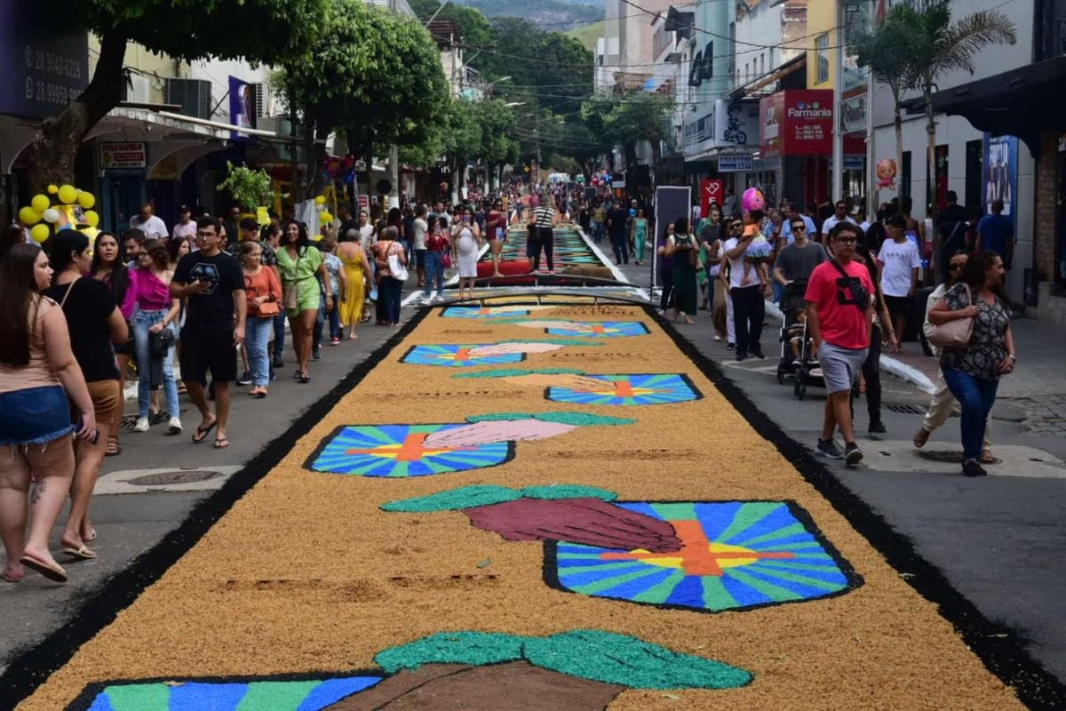 Festa de Corpus Christi, em Castelo, Sul do ES por Carlos Alberto Silva
