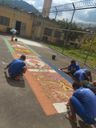 Internos do sistema prisional fazem tapetes para celebrar Corpus Christi(Divulgação | Sejus)