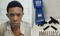 Ivan Machado Glicerio, conhecido como "Ivan Neguinho", foi preso por volta das 21 horas desta segunda-feira (3), em Nova Almeida, na Serra