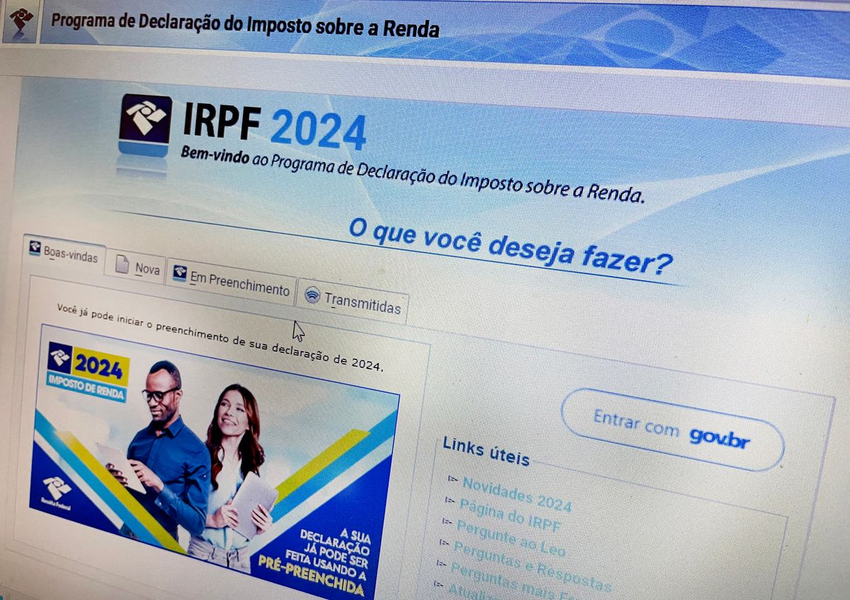 Receita Federal libera para download o Programa do Imposto de Renda 2024. 