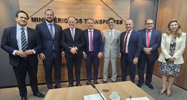 Comitiva do governo do Espírito Santo foi a Brasília negociar apoio para obras e projetos do Estado