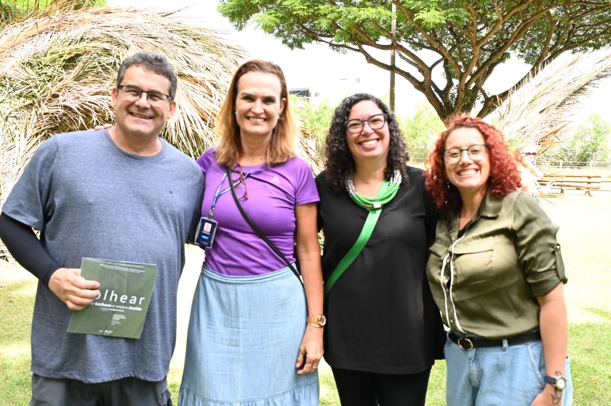 Genildo Ronchi, Veronica Devens, Janina Melo e Hellen Lugon 