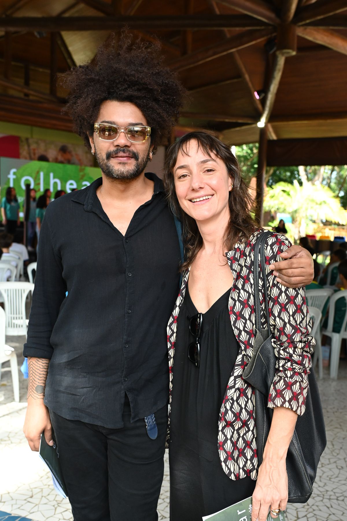 Nicolas Soares e Clara Pignaton