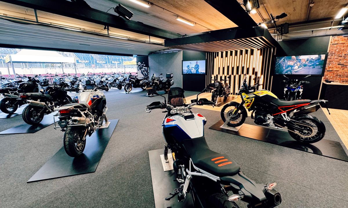 Motos BMW no Festival Interlagos