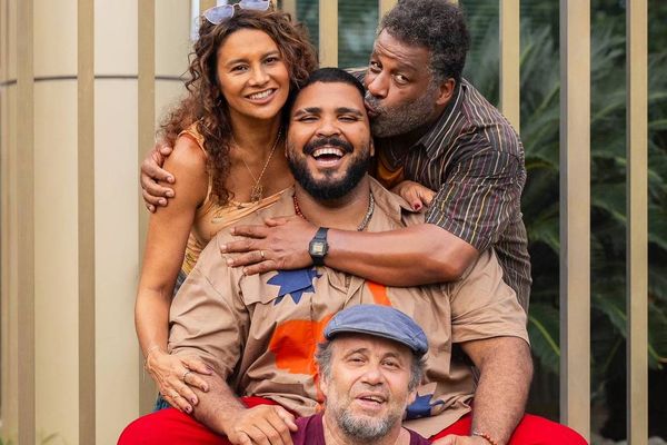 Os atores Otávio Muller, Paulo Vieira, Dira Paes e Ailton Graça Os atores Otávio Muller, Paulo Vieira, Dira Paes e Ailton Graça