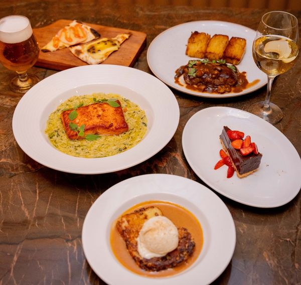 Pratos do menu de Dia dos Namorados do restaurante Figata em 2024