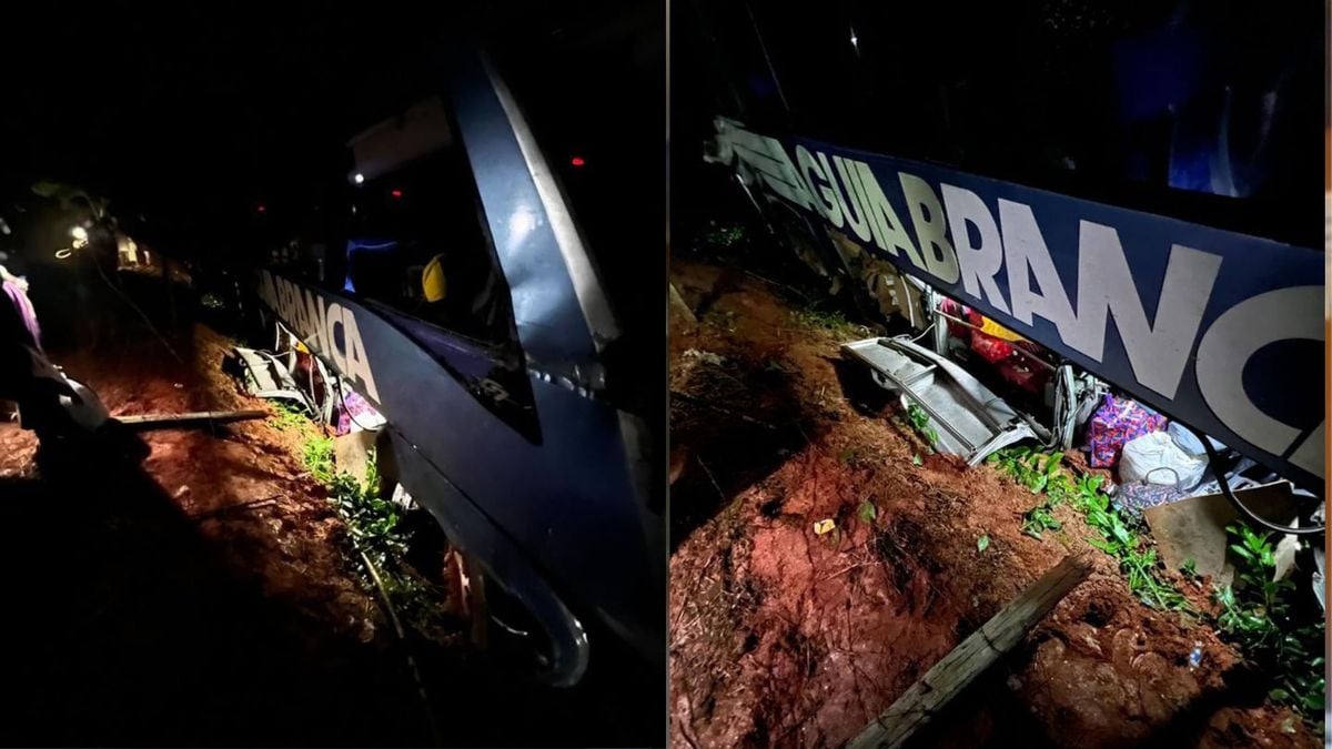 Ônibus que saiu no ES se acidenta e deixa passageiros feridos na Bahia 