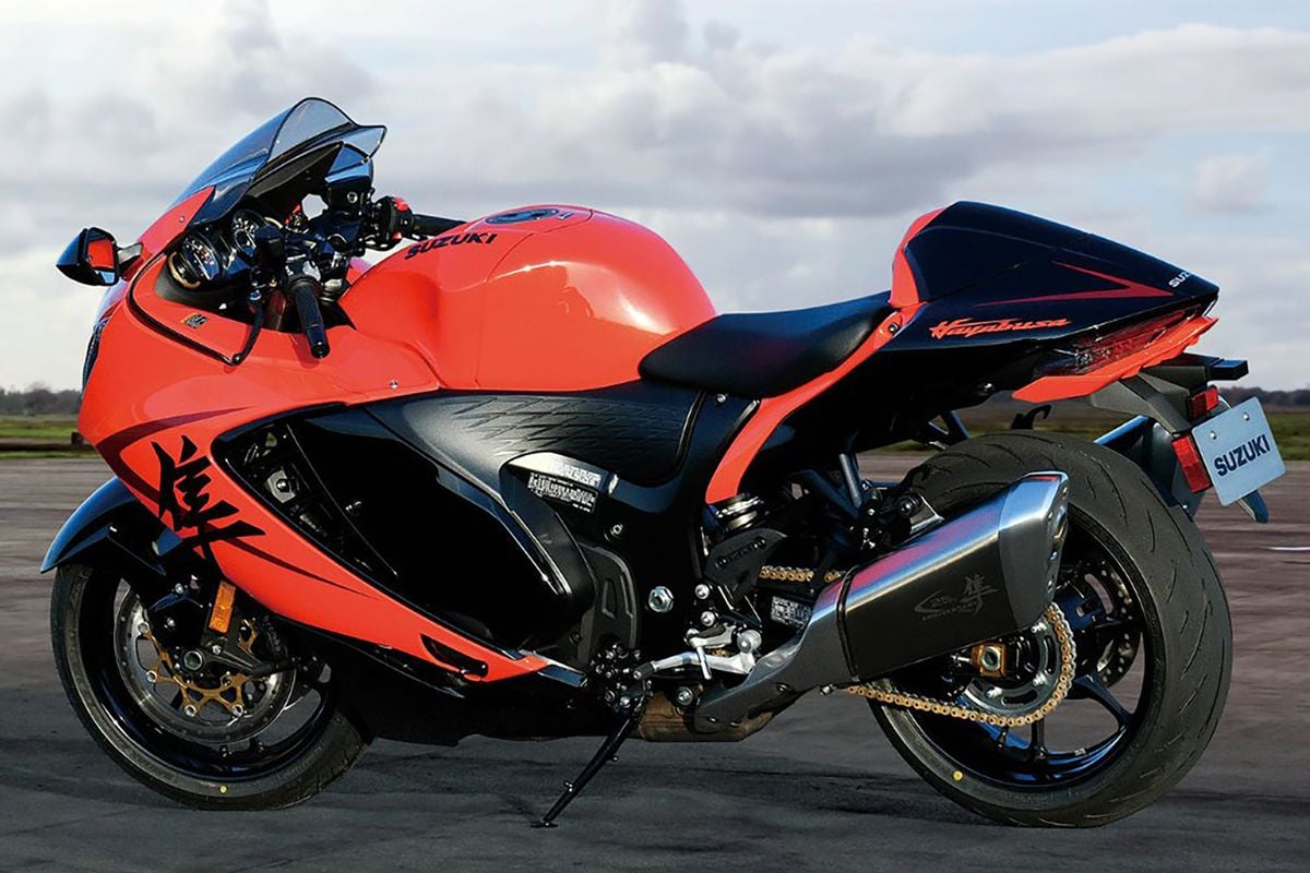Suzuki Hayabusa GSX-1300R - Edição comemorativa dos 25 anos da Hayabusa