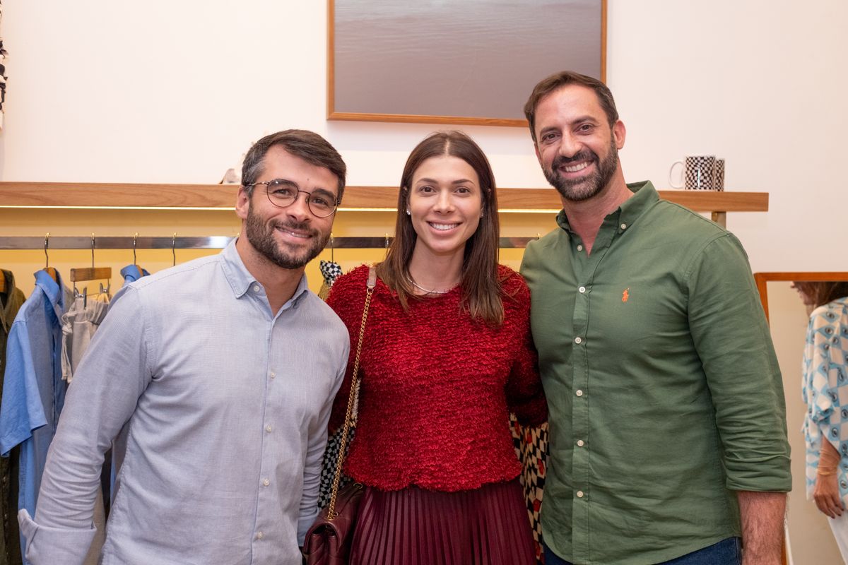 Bruno Dutra, Gabriela Campostrini e Rafael Tedesco