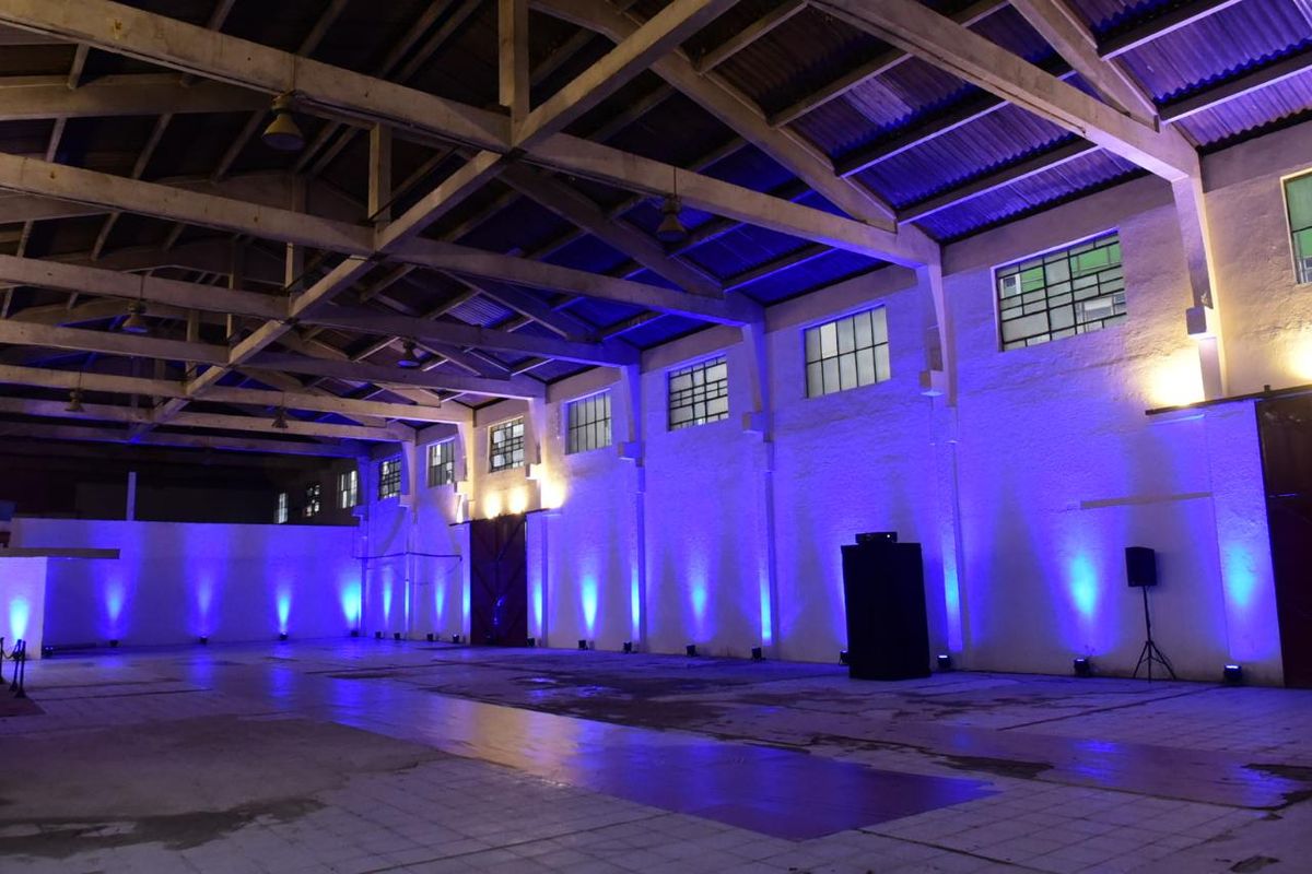 Cerimônia de inauguração da reforma dos armazéns do Porto de Vitória por Carlos Alberto Silva