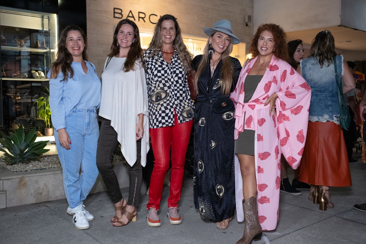 Cristina Pimentel, Andrea de Pinho, Caroline Machado, Maria Sanz, Pamella Herpio