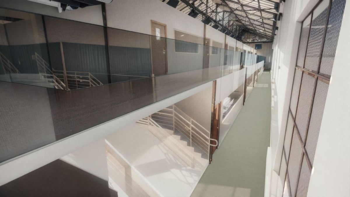 Projeção das salas do Senai em armazém do Porto de Vitória por Divulgação