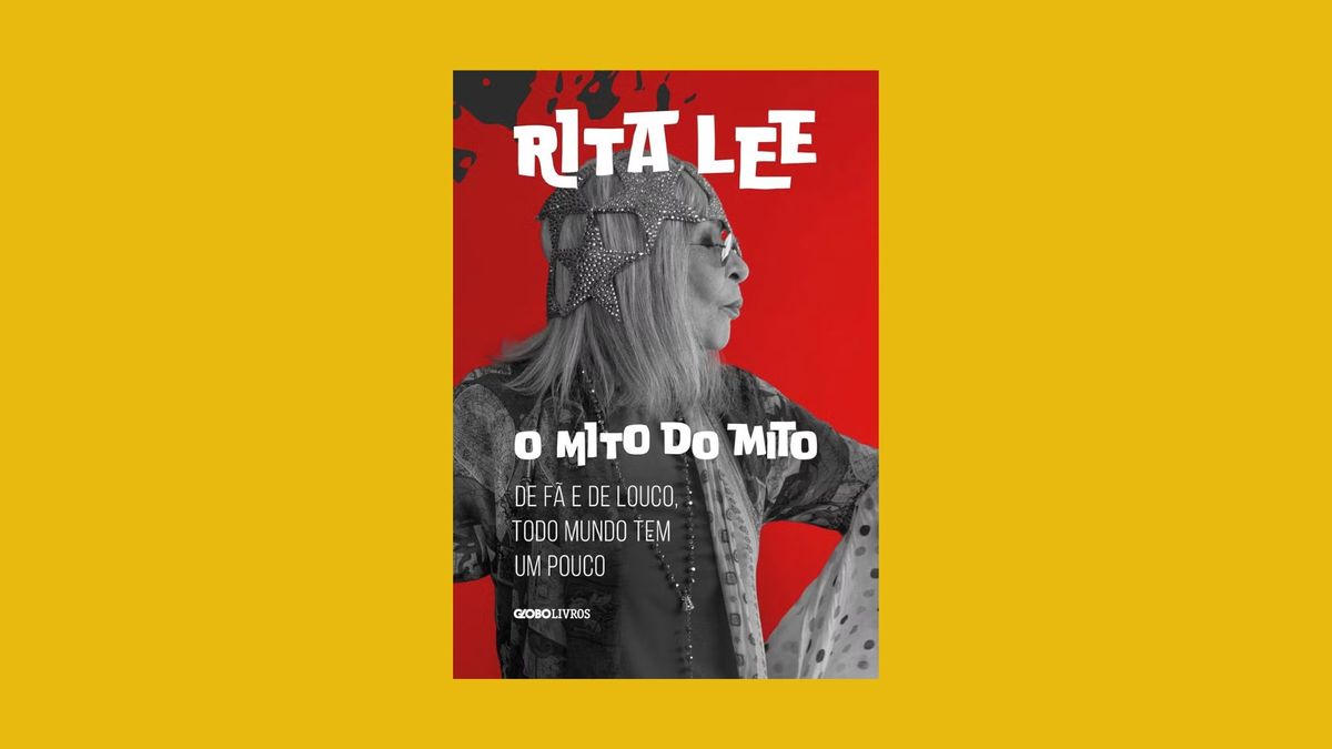 Rita Lee terá livro de autoficção, 'O Mito do Mito', lançado em julho