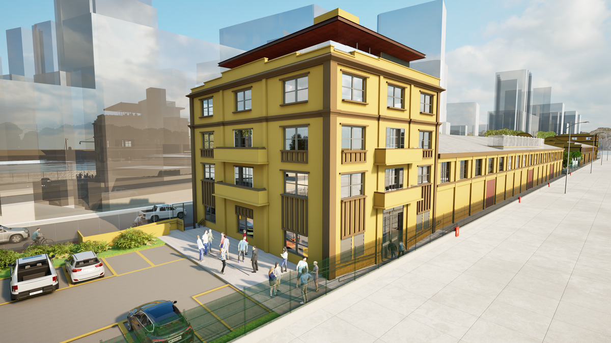 Como vai ficar área dos armazéns do Porto após revitalização