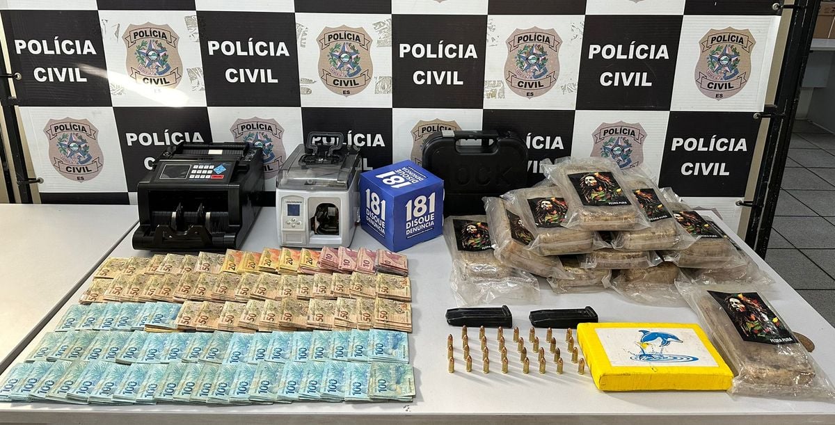 Polícia encontrou 12 kg de drogas em apartamento na Praia da Costa
