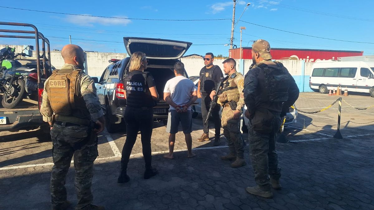 Polícia prende motorista suspeito de estuprar jovem na Serra por Divulgação | Polícia Civil