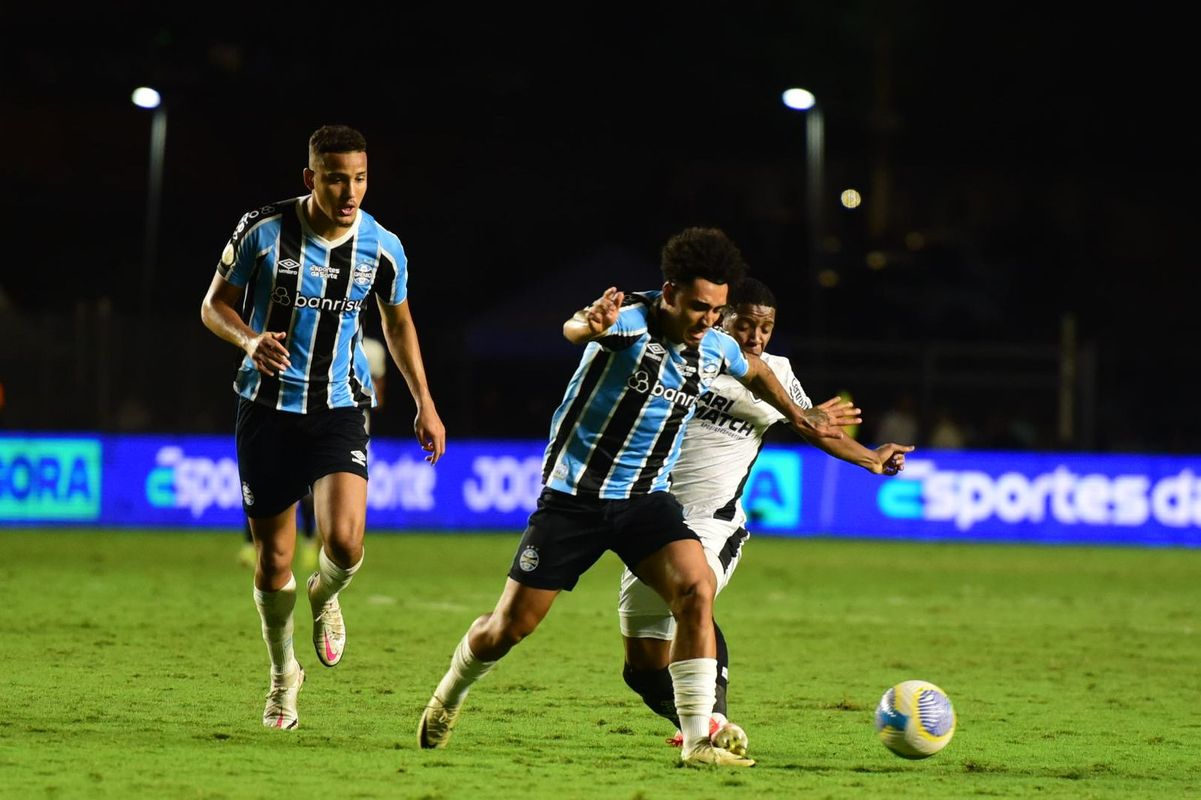Botafogo vence o Grêmio e assume a liderança do Campeonato Brasileiro em noite de festa da torcida capixaba no Kleber Andrade por Carlos Alberto Silva/A Gazeta