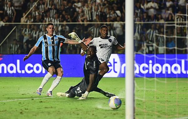 Botafogo vence o Grêmio e assume a liderança do Campeonato Brasileiro em noite de festa da torcida capixaba no Kleber Andrade por Carlos Alberto Silva/A Gazeta