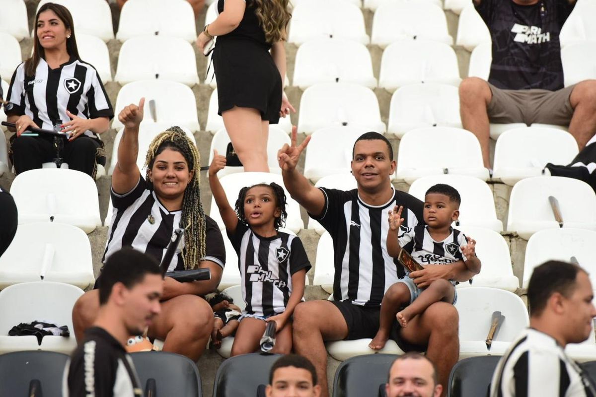 Botafogo vence o Grêmio e assume a liderança do Campeonato Brasileiro em noite de festa da torcida capixaba no Kleber Andrade por Carlos Alberto Silva/A Gazeta