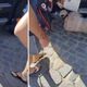 Imagem - Mulher fica presa embaixo de caminhão em acidente de moto em Castelo