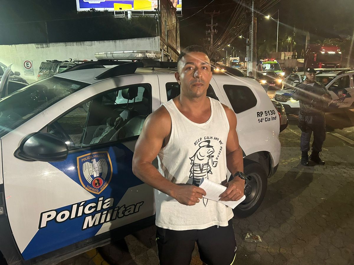 Cabo Daniel salvou vítima de espancamento na Serra