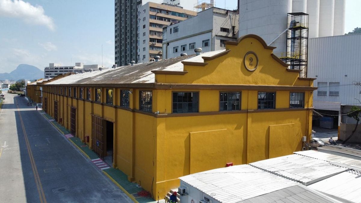 Armazém do Porto de Vitória é restaurado