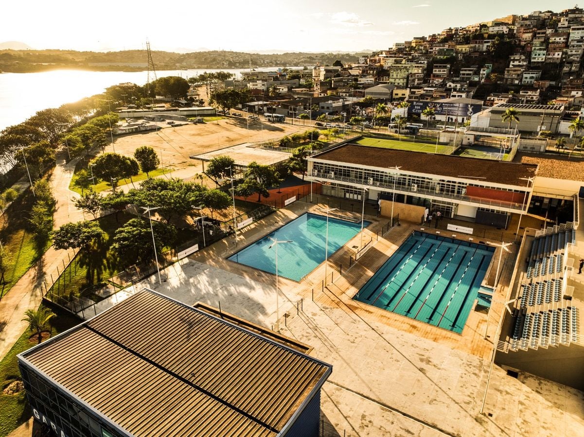 Piscinas do Tancredão, em Vitória, foram reinauguradas por Pedro Dutra/PMV