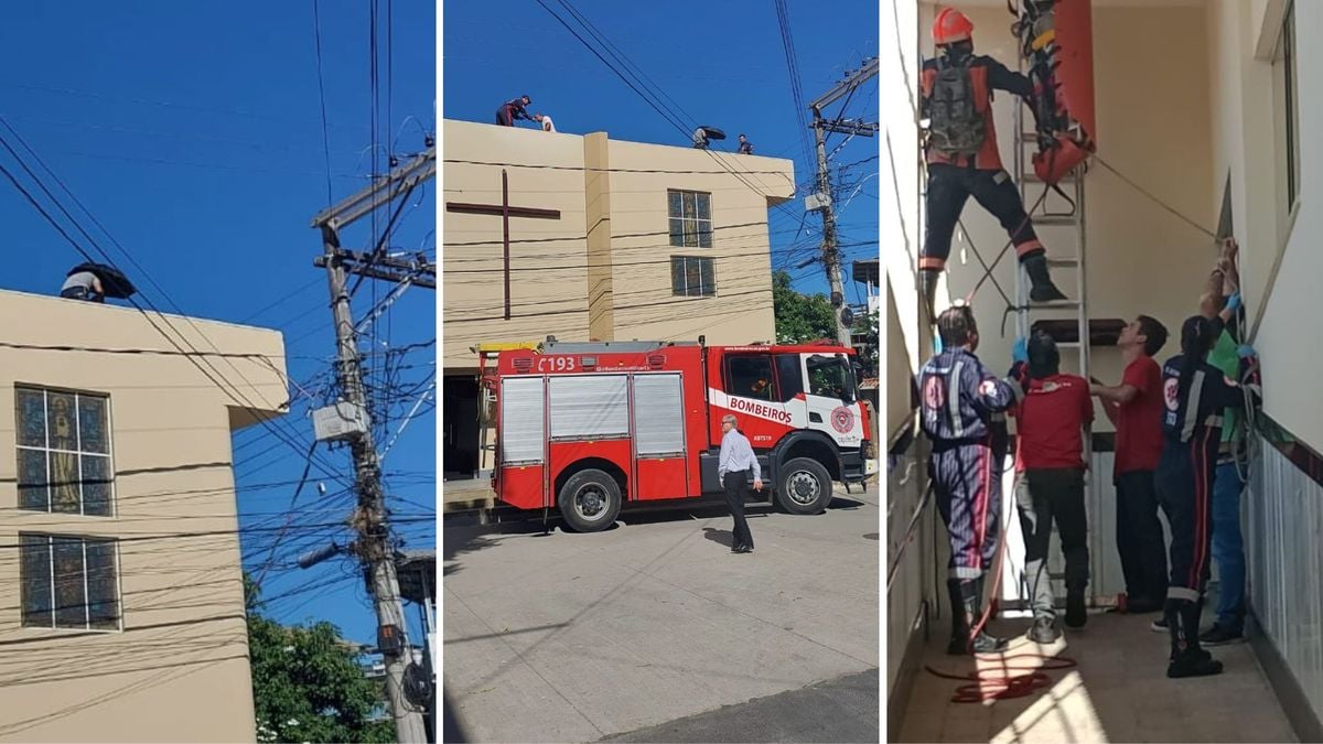 Pintor é resgatado após sofrer choque elétrico em Cachoeiro