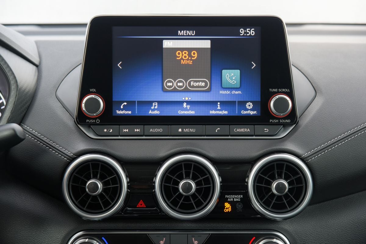 Nissan Sentra Advance 2025 - Interno por Nissan/Divulgação