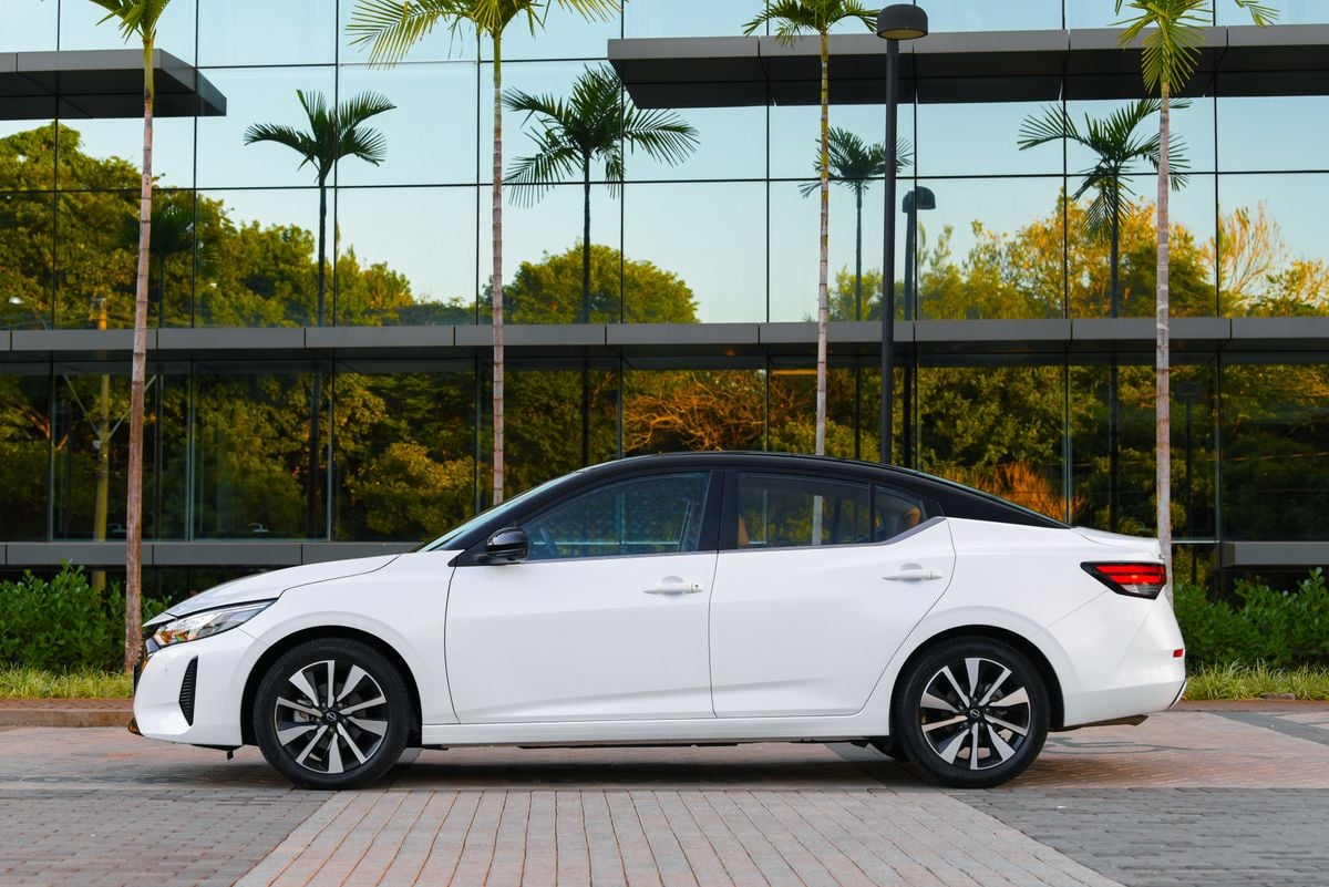 Nissan Sentra Exclusive 2025 - Externo por Nissan/Divulgação