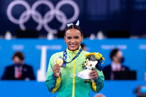 Campeã olímpica e mundial na ginástica artística, Rebeca Andrade reforça o Time Brasil nos Jogos Olímpicos Paris 2024