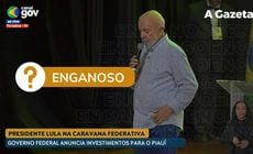Posts omitem trecho no qual Lula atribui pensamento ao que ele chama de “elite conservadora do Piauí”