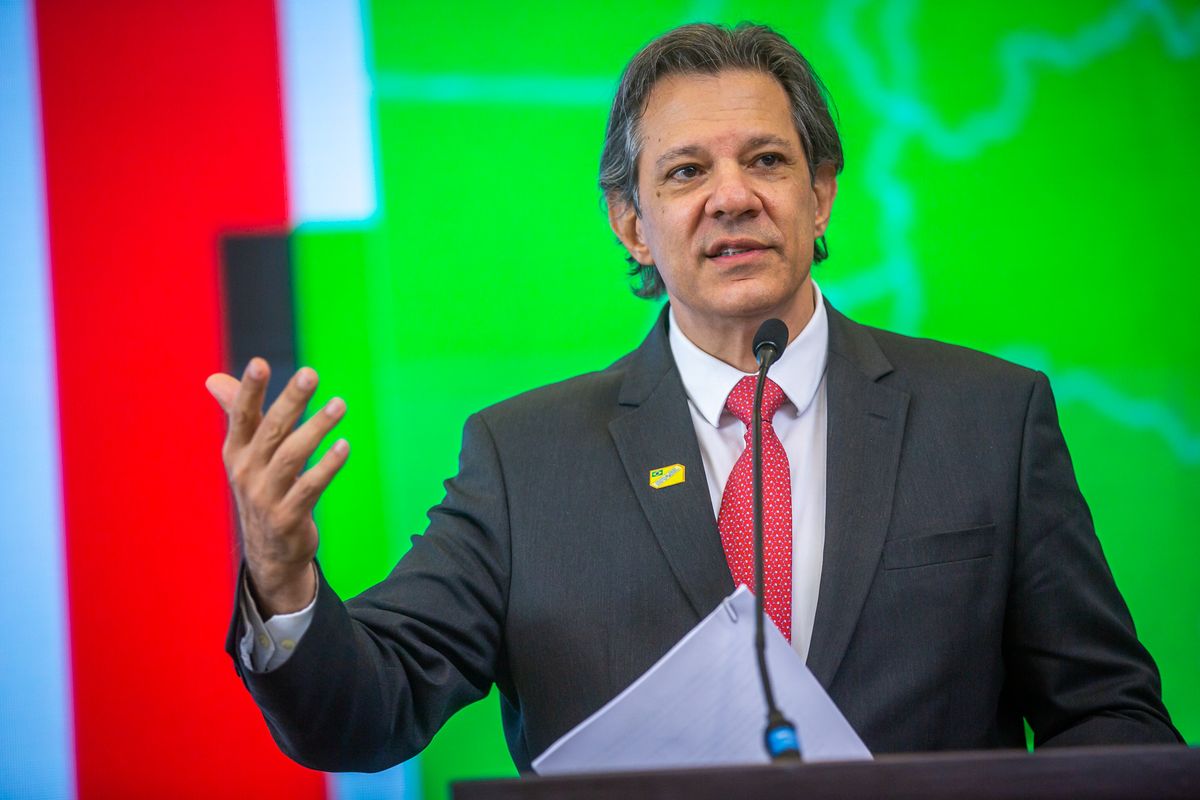 Fernando Haddad, ministro da Fazenda