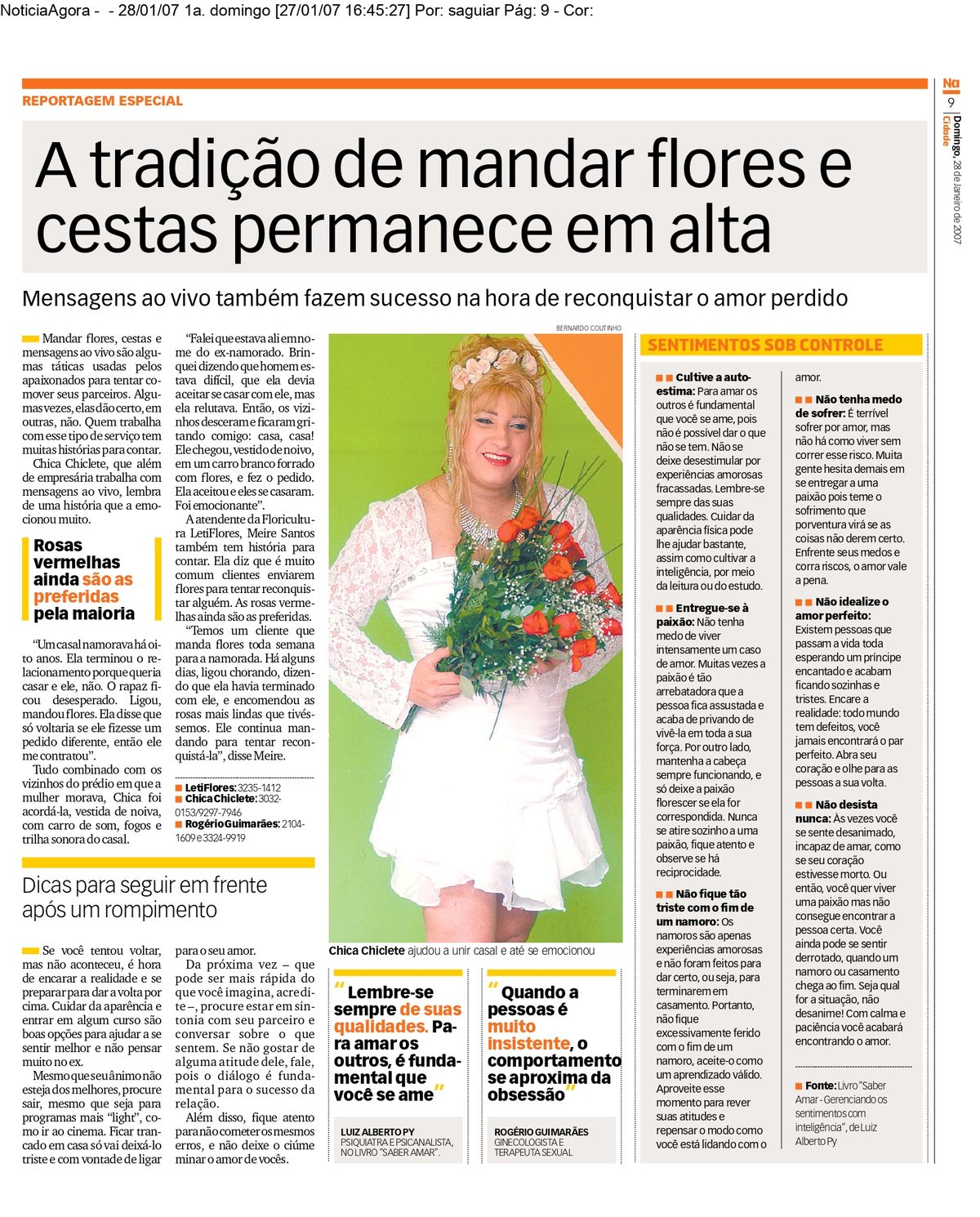 Chica Chiclete por Acervo A gazeta