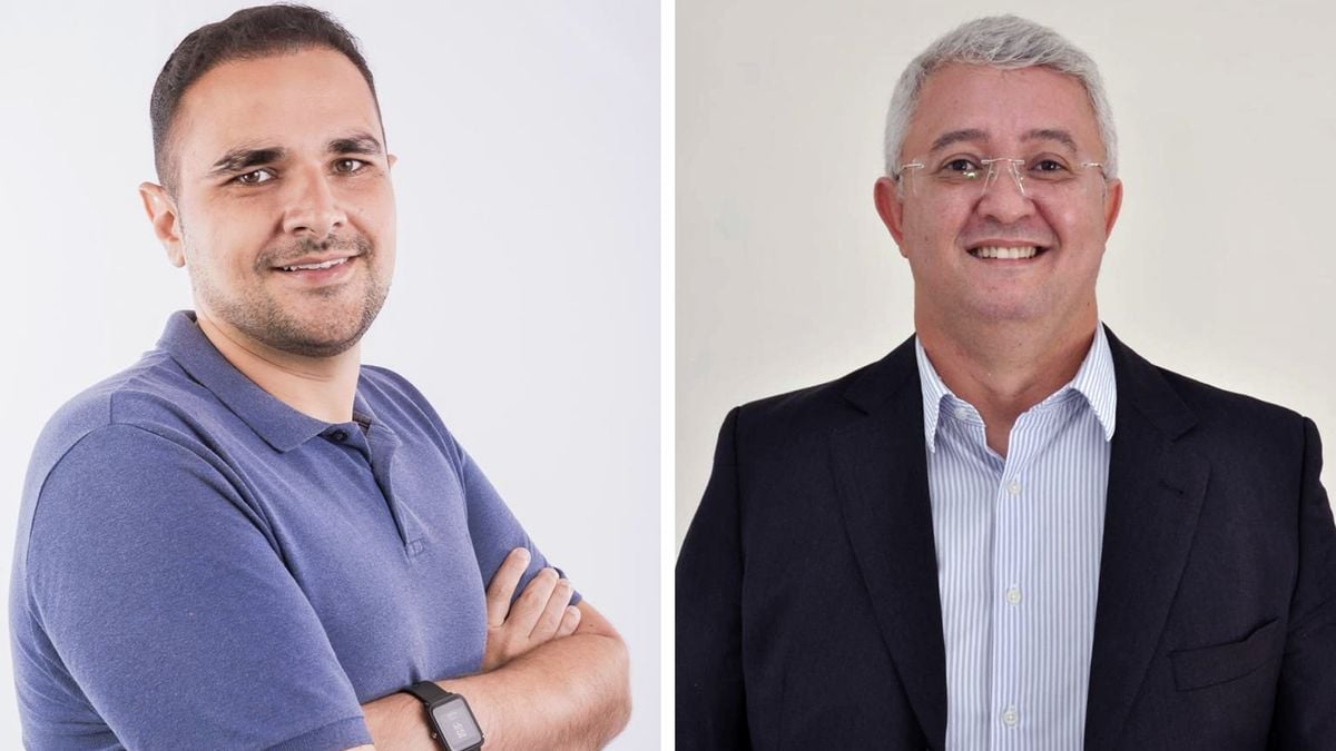 Pré-candidatos à Prefeitura de Colatina: Vinicius Bragatto (Novo) e Luciano Merlo (PL)