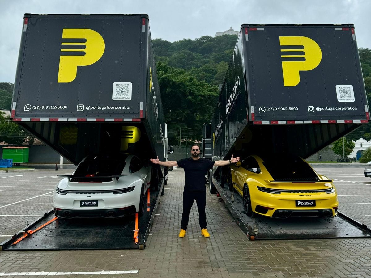 André Portugal é empresário especializado em Porsches
