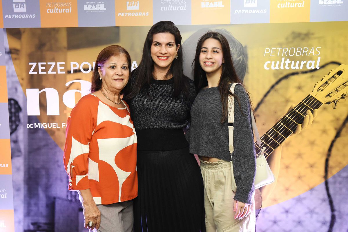 Tania, Ana Paula e Mariana Moscon 