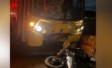 Acidente na noite de segunda-feira (1°), próximo à entrada do bairro Sol Nascente, no Litoral Sul do Espírito Santo