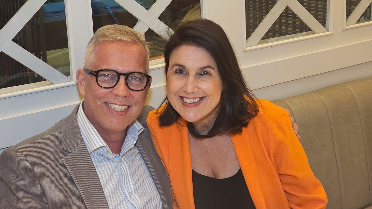 André Hees e Renata Rasseli