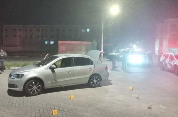 Veículo onde vítimas foram encontradas, em Linhares