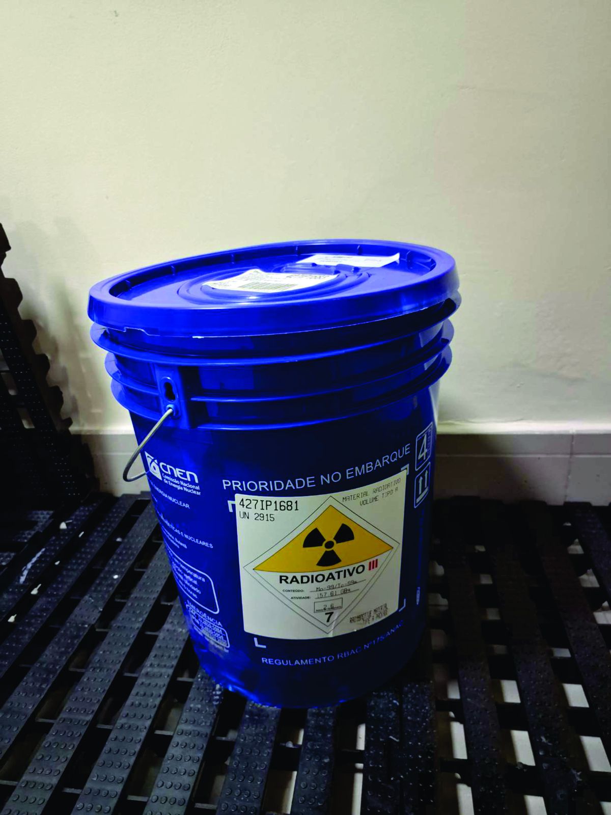 Fontes radioativas furtadas por Divulgação/CNEN