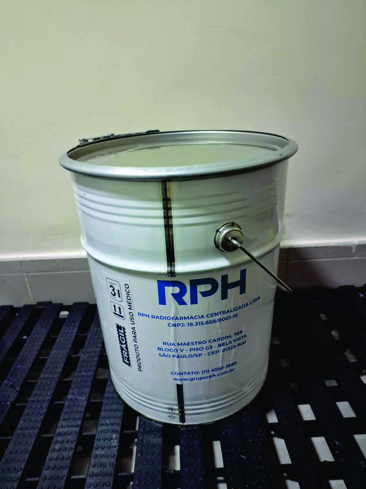 Fontes radioativas furtadas por Divulgação/CNEN