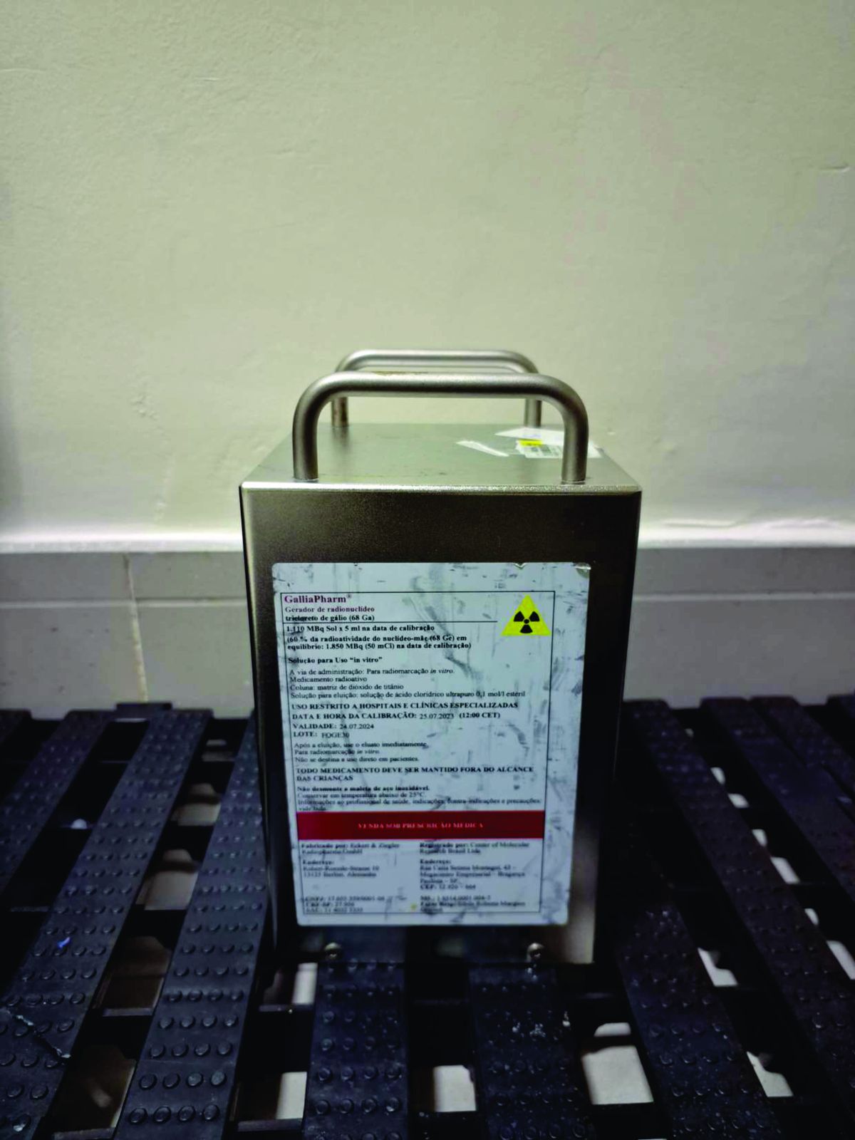 Fontes radioativas furtadas por Divulgação/CNEN