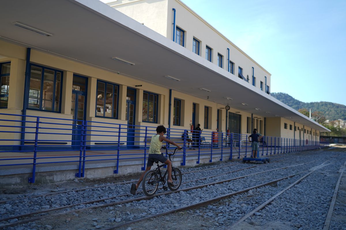 Estação ferroviária Leopoldina em Argolas, Vila Velha por Vitor Jubini