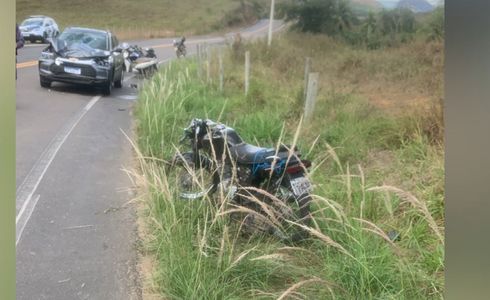 Pai da vítima disse que o filho estava bem; colisão ocorreu na tarde do último domingo (7), na localidade de Toldos os Santos, zona rural da cidade