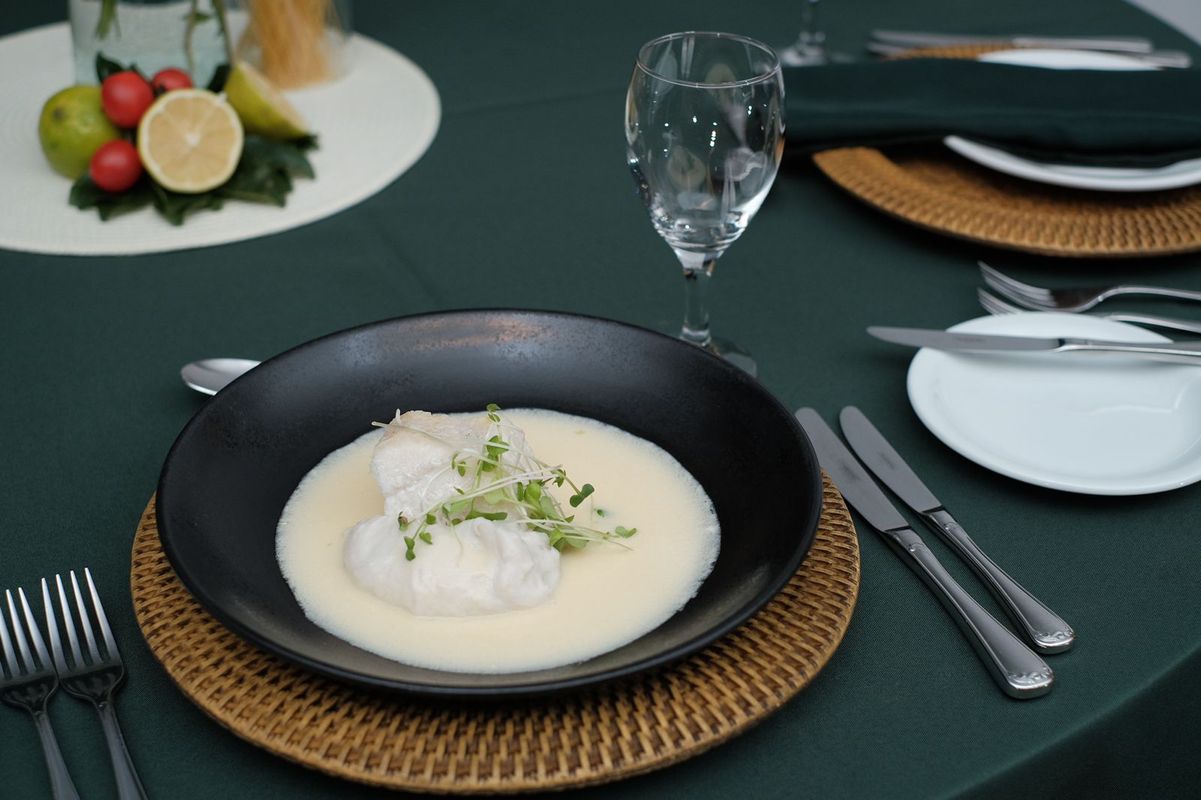 Cada um dos chefs teve a oportunidade de falar de suas referências  para a criação dos pratos servidos 