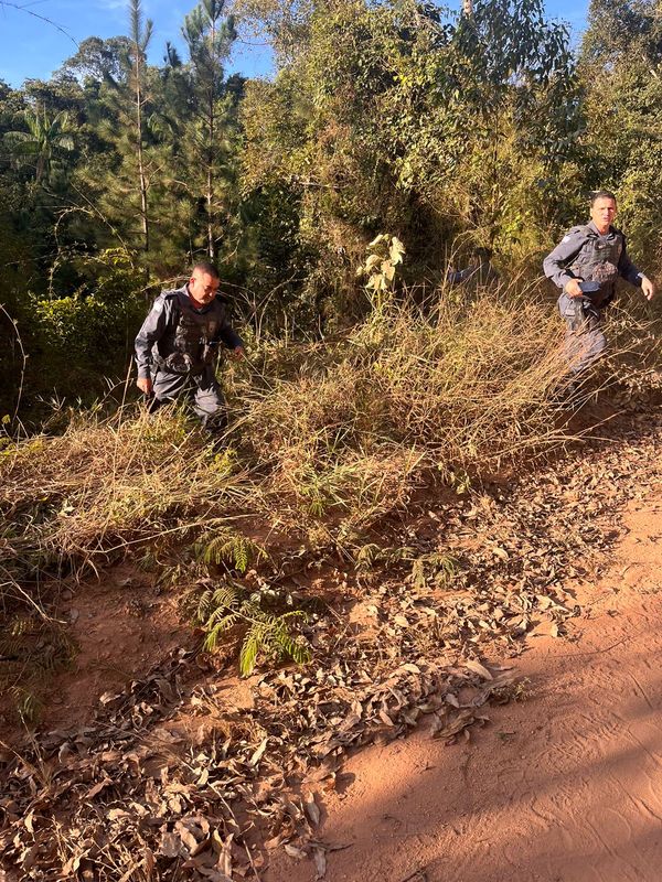Buscas feitas pela Polícia Militar  por Polícia Civil 