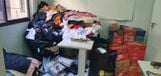 Loja de roupas com produtos falsificados em Anchieta é interditada (Polícia Civil)